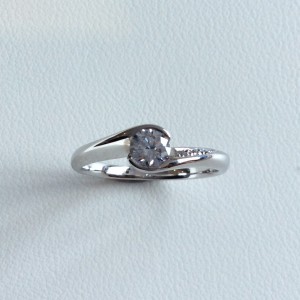 プラチナダイヤモンドリング 0.2ct | 結婚指輪・婚約指輪をオペラで